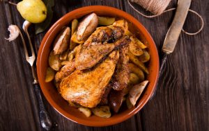cuisses pintade four