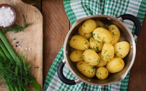 pomme de terre a l'eau