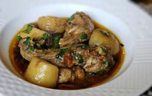 pomme de terre sauté et poulet
